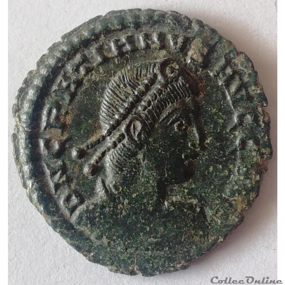 GRATIEN 1629 Nummus (PB, Æ 3) monnaie antique romaine gratien 1629 nummus pb 3