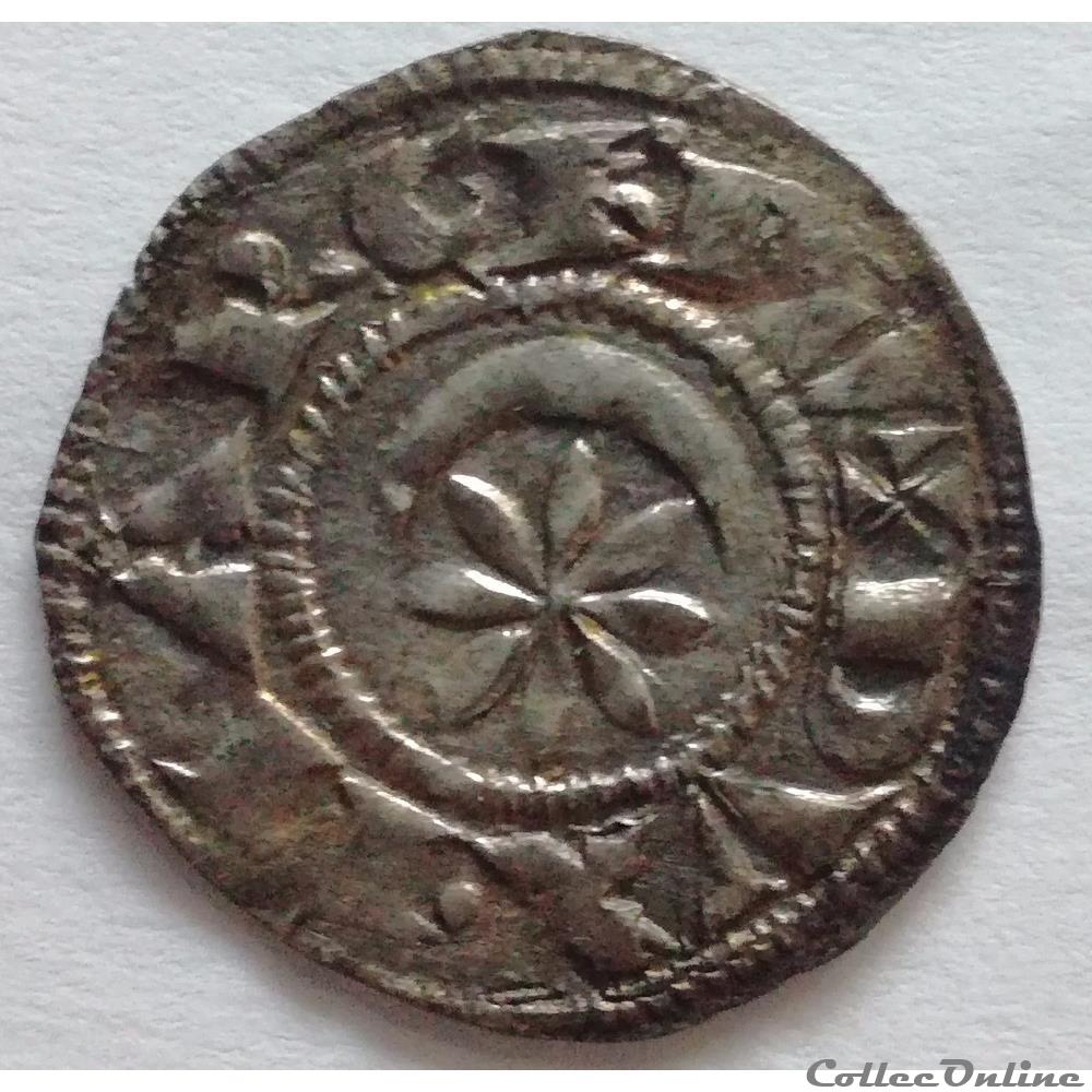 Marquisat de Provence - Raymond V - Denier monnaie france feodale marquisat de provence raymond v denier