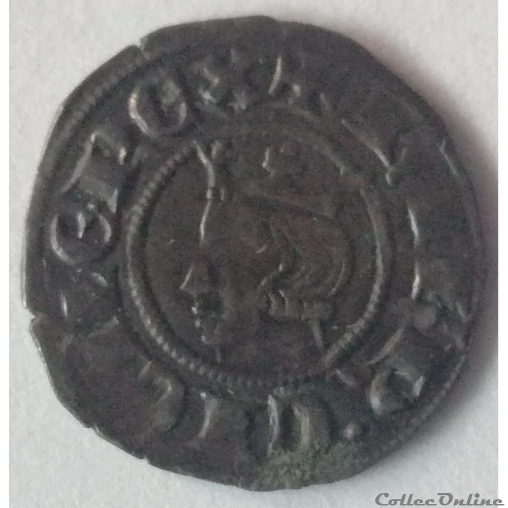 COMTÉ DE PROVENCE - Charles Ier D'Anjou - Obole coronat monnaie france feodale comte de provence charles ier anjou obole coronat