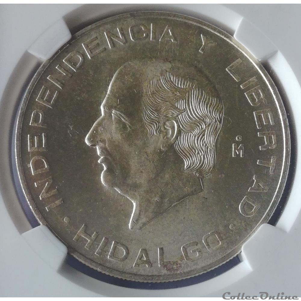 10 Pesos 1956 Miguel Hidalgo y Costilla monnaies monde mexique 10 pesos 1956 miguel hidalgo y costilla