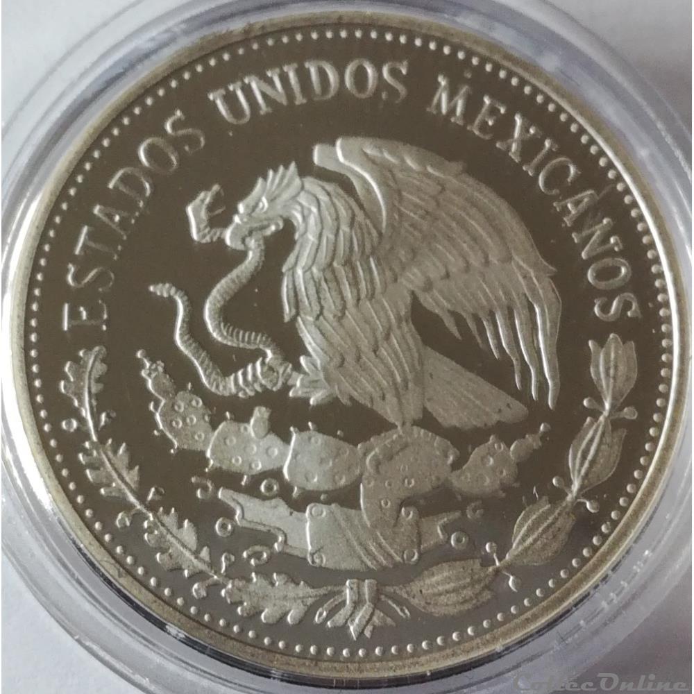 monnaies 50 pesos 1986 coupe du monde de football mexique 1986