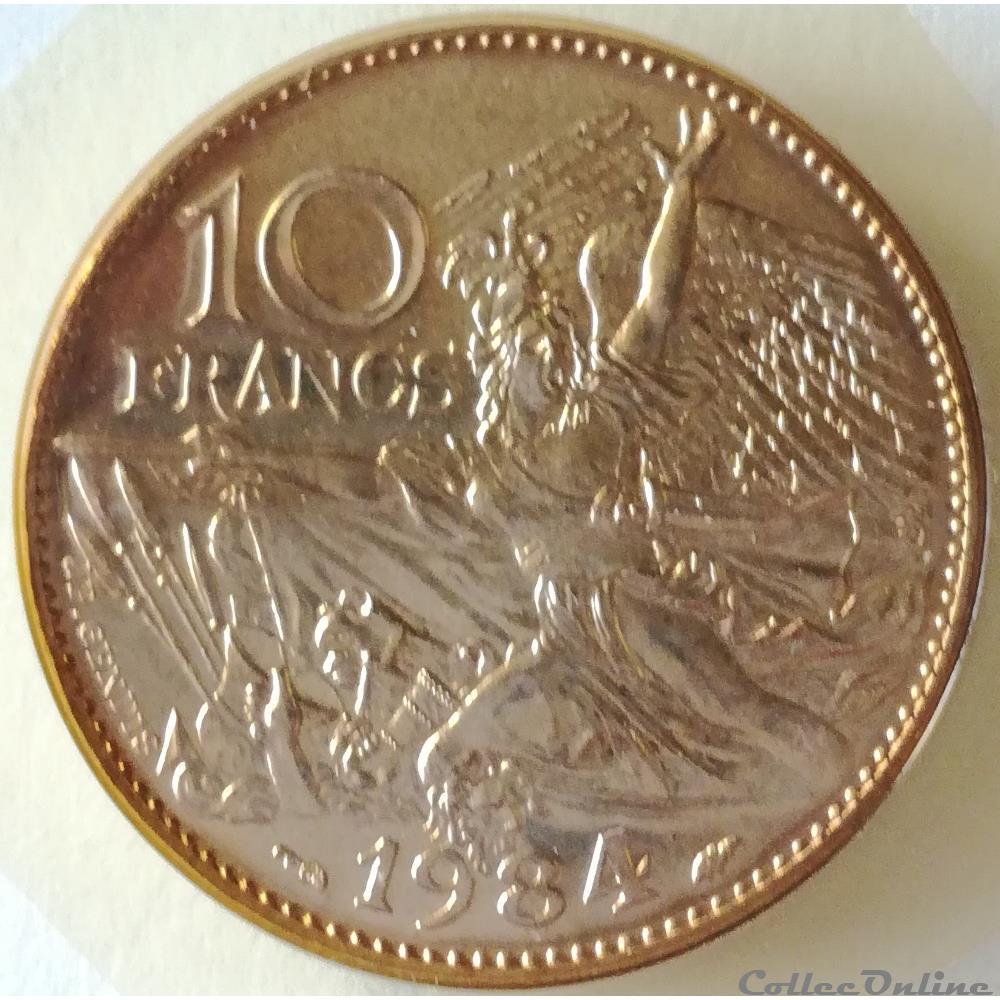 10 francs François Rude, tranche A 1984 F.369/3 monnaies monde france 10 francs francois rude tranche a 1984 f 369 3