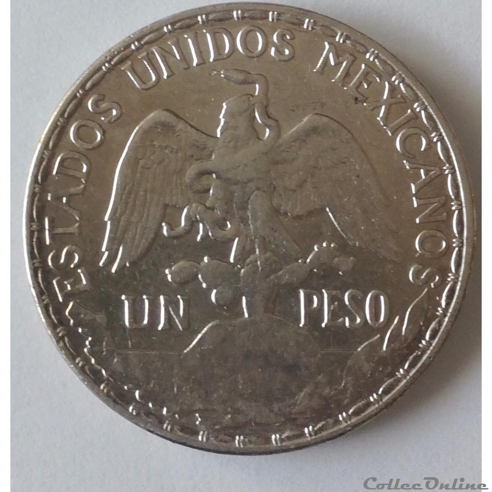 monnaies monde mexique 1 peso 1910 caballito