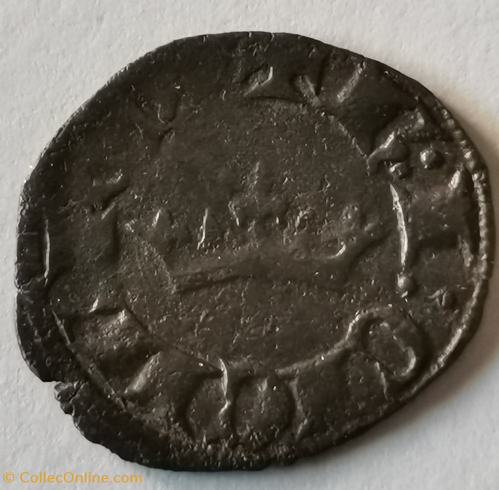 monnaie france feodale comte de provence charles ii anjou obole coronat
