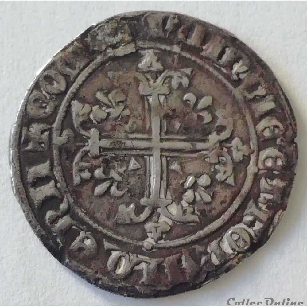 Comté de Provence - Robert d'Anjou Carlin monnaie france feodale comte de provence robert anjou carlin