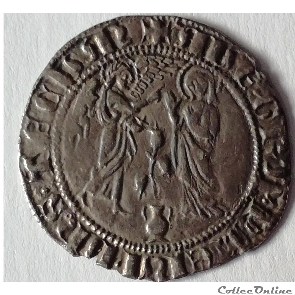 monnaie france feodale comte de provence charles ier anjou salut argent