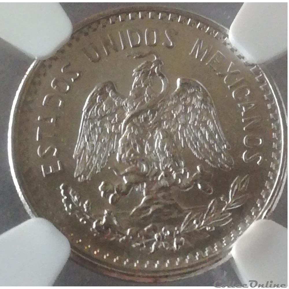 10 Centavos 1906 NGC MS65 2 monnaies monde mexique 10 centavos 1906 ngc ms65