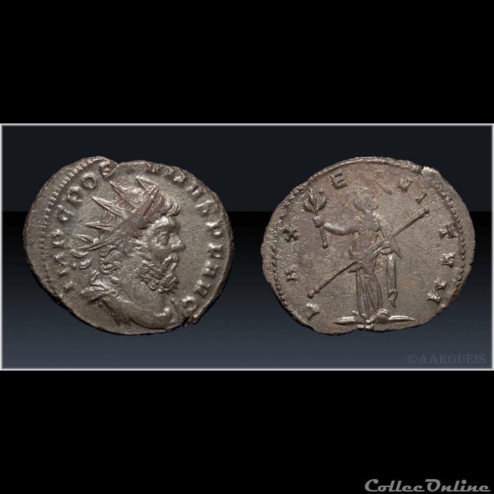 161a :: PAX EQVITVM / T monnaie antique romaine 161a pax eqvitvm t