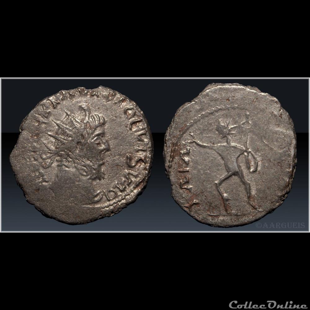 monnaie antique romaine 202m invictvs legende degeneree
