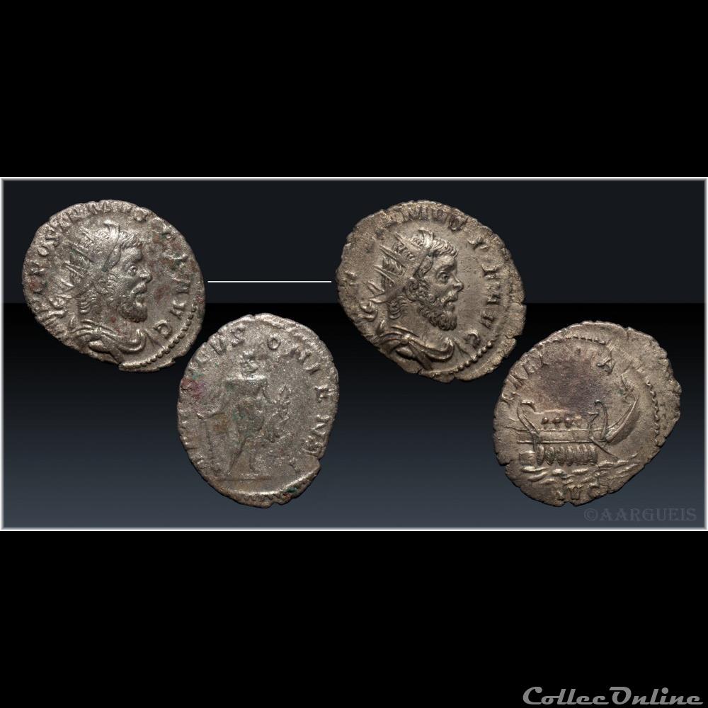 monnaie antique romaine 015 019 herc devsoniensi et laetitia avg