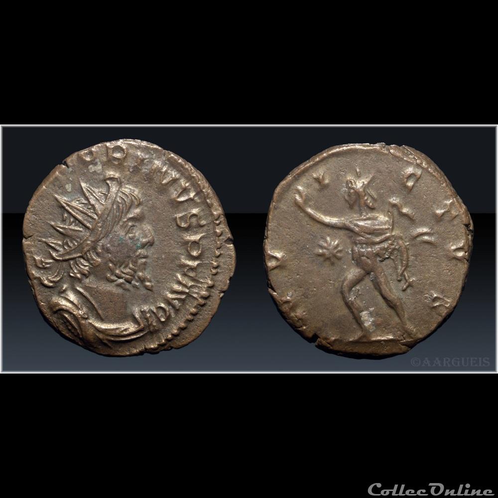 202b :: INVICTVS */- monnaie antique romaine 202b invictvs