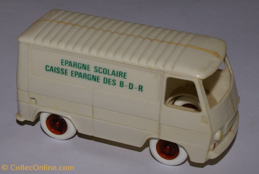 J7 épargne scolaire des Bouches Du Rhône creme modeles reduits voitures peugeot j7 epargne scolaire des bouches du rhone creme
