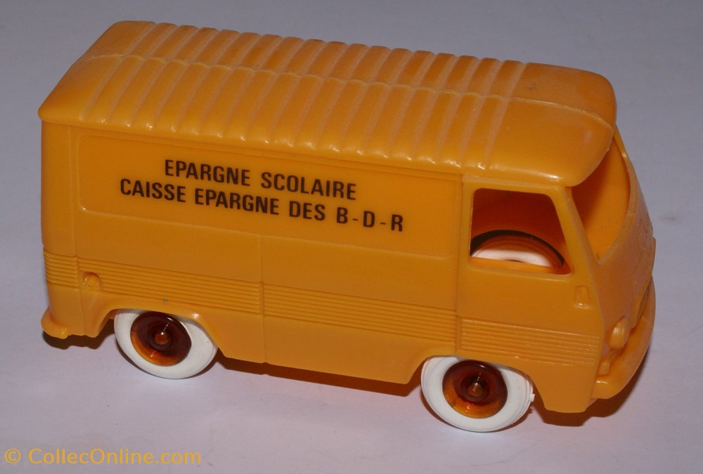 J7 épargne scolaire des Bouches Du Rhône orange modeles reduits voitures peugeot j7 epargne scolaire des bouches du rhone orange
