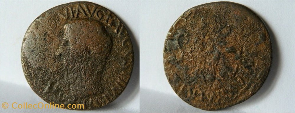 TIBERE monnaies antiques a romaines imperiales et republicaines tibere