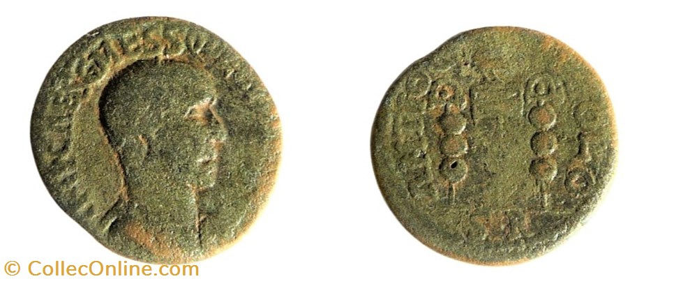 monnaies antiques romaines provinciales trajan dece antioche pisidie