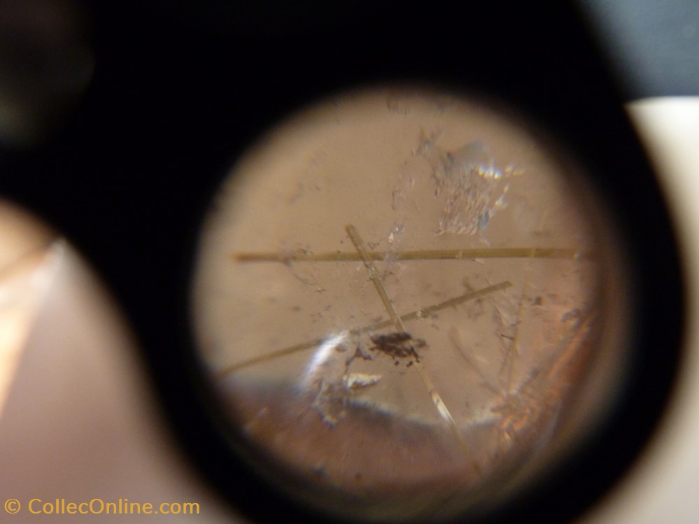 mineraux meteorites quartz a inclusion de rutile bresil minas gerais