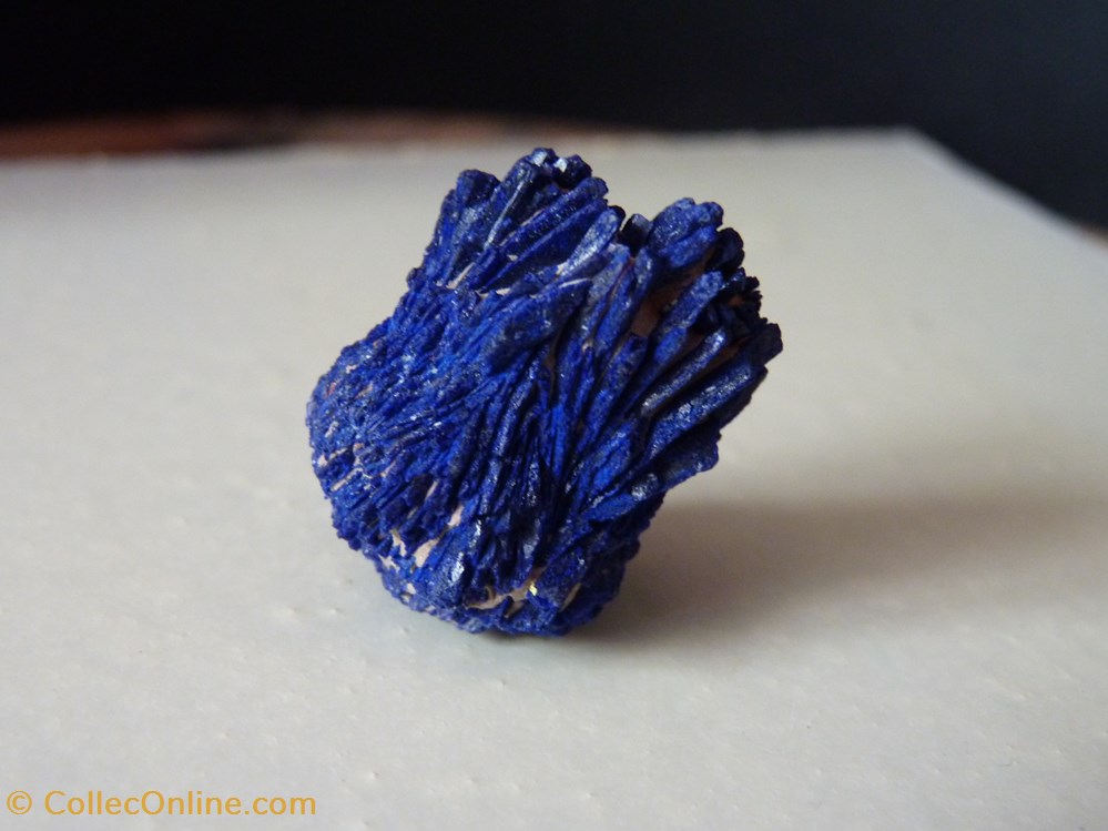 Azurite, Maroc, Mibladen mineraux meteorites azurite maroc mibladen