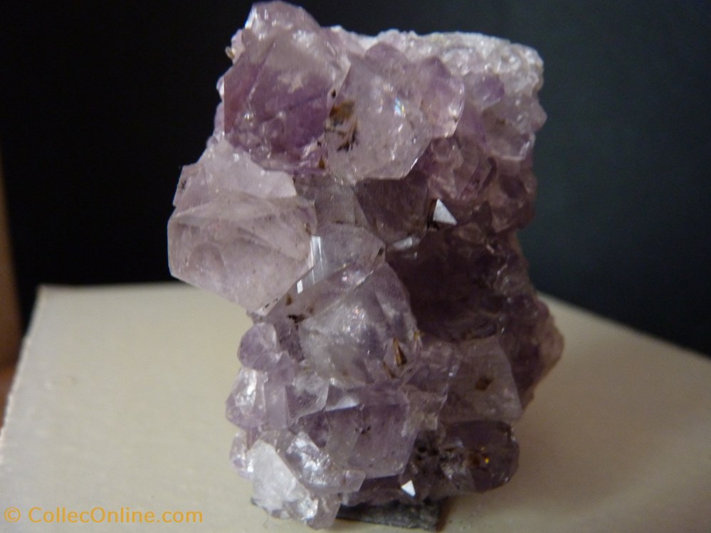 Améthyste, Brésil, Rio Grande do Sul 2 mineraux meteorites quartz amethyste bresil rio grande do sul