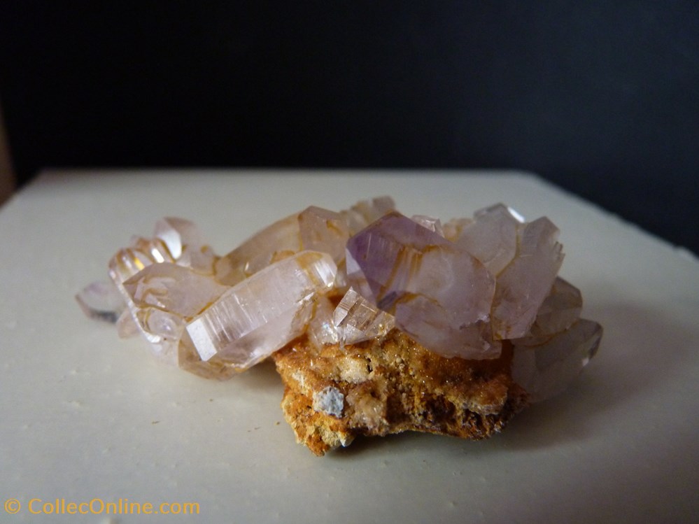 Améthyste, Mexique, Vera Cruz 3 mineraux meteorites quartz amethyste mexique vera cruz