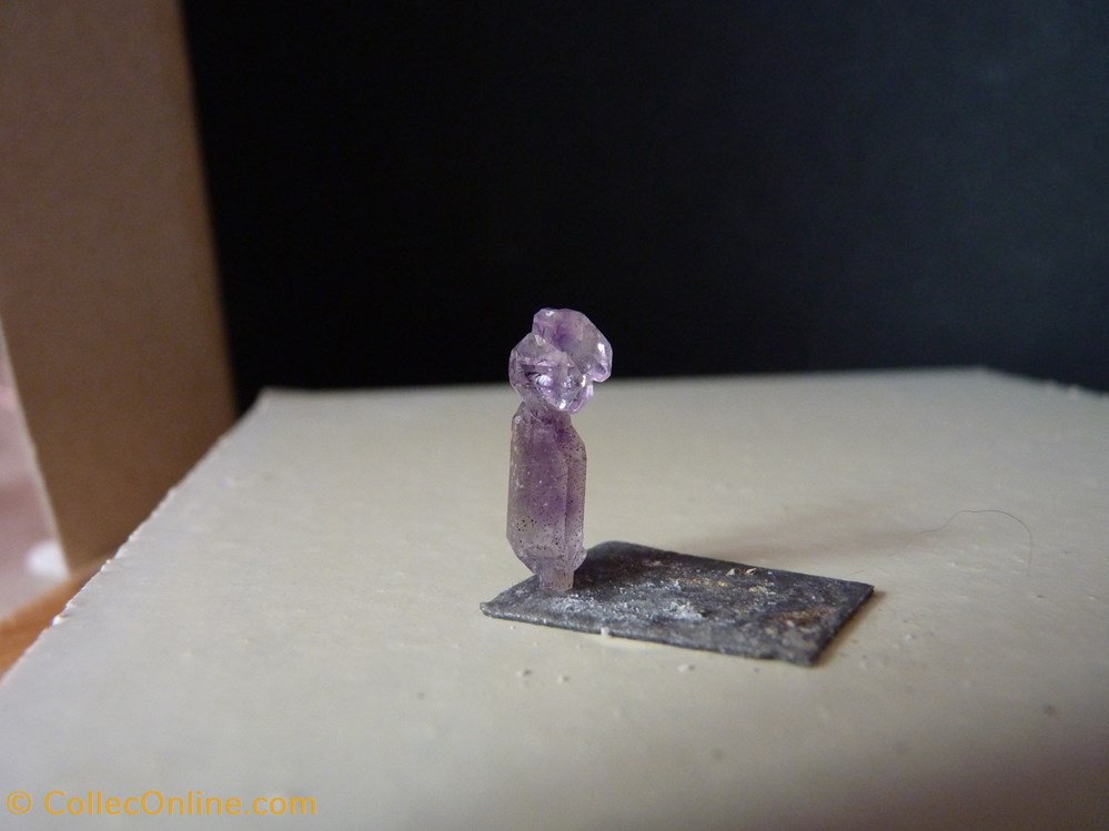 Améthyste, Inde, Tamil Nadu mineraux meteorites quartz amethyste inde tamil nadu
