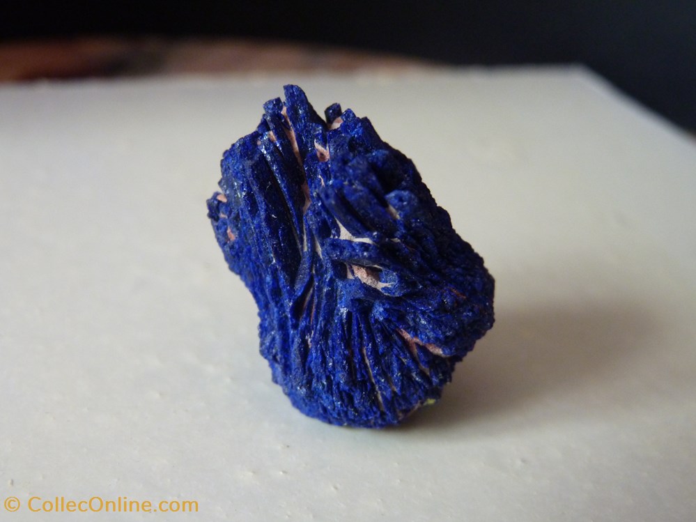 Azurite, Maroc, Mibladen mineraux meteorites azurite maroc mibladen