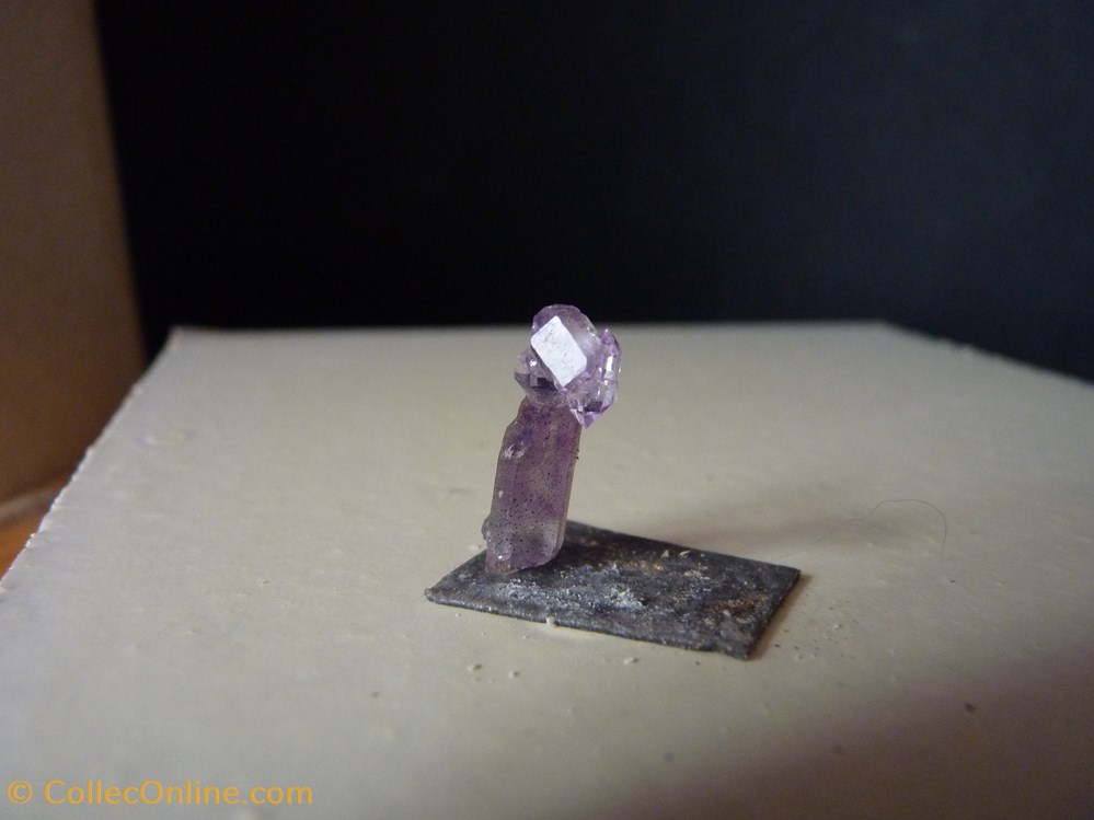 Améthyste, Inde, Tamil Nadu mineraux meteorites quartz amethyste inde tamil nadu