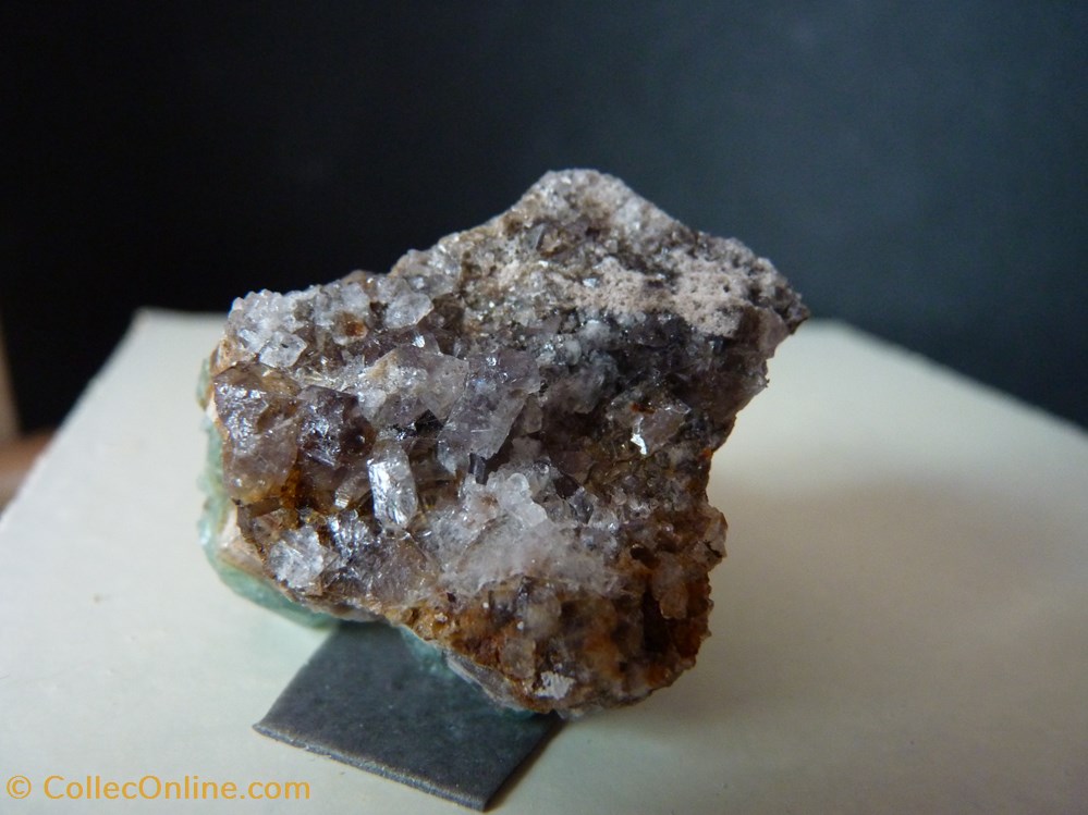 Fluorine verte, Angleterre, Rogerley 2 mineraux meteorites fluorine verte angleterre rogerley