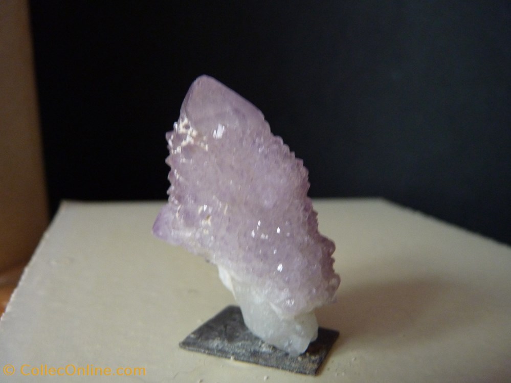 Améthyste cactus, Afrique du sud, Boekenhoutshoek mineraux meteorites quartz amethyste cactus afrique du sud boekenhoutshoek