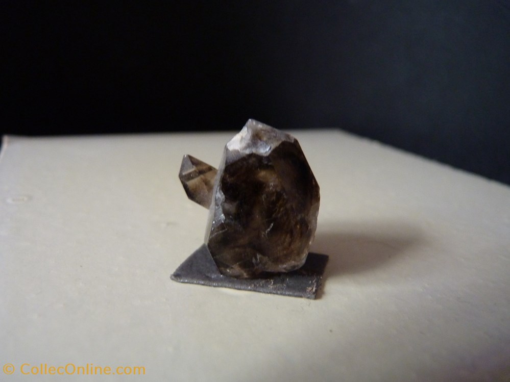 Quartz fumé, Australie, Victoria mineraux meteorites quartz fume australie victoria