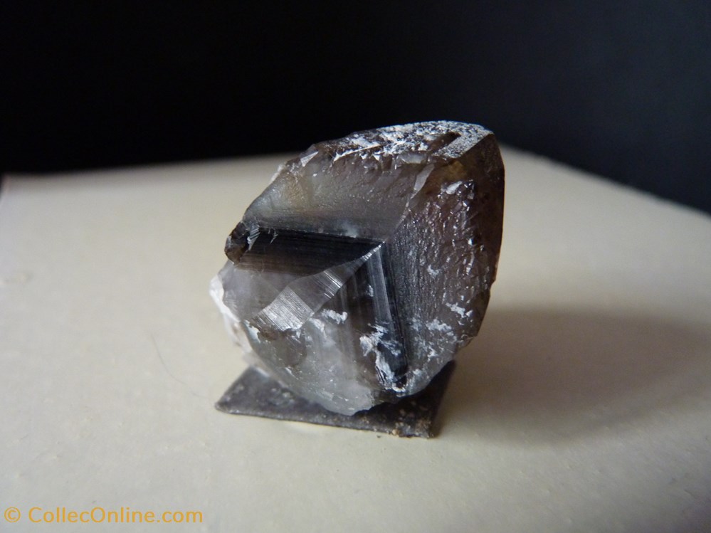 Quartz fumé, France, Berrien mineraux meteorites quartz fume france berrien