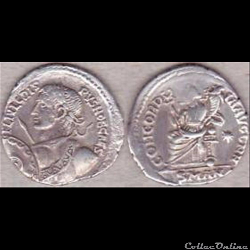 Crispus - Argenteus ?- CONCORDIA AVGG NN monnaie antique romaine crispus argenteus concordia avgg nn