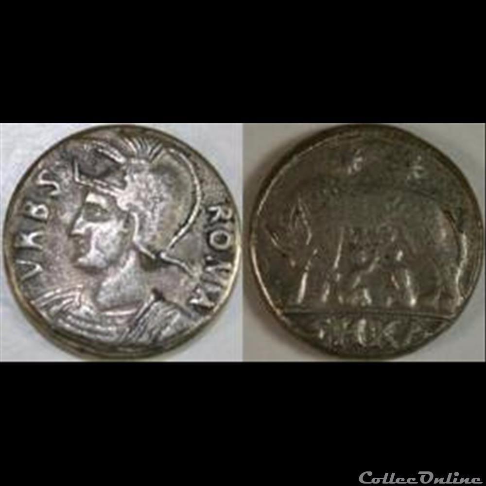 Rome - Médaillon monnaie antique romaine rome medaillon