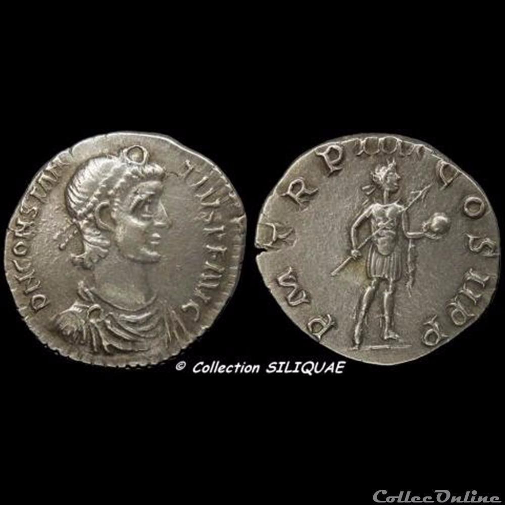Constance II - Silique monnaie antique romaine constance ii silique