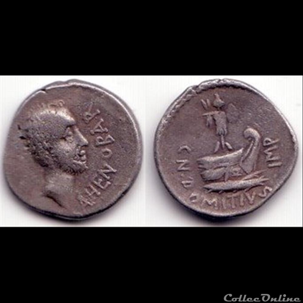 monnaie antique romaine ahenobarbus denier