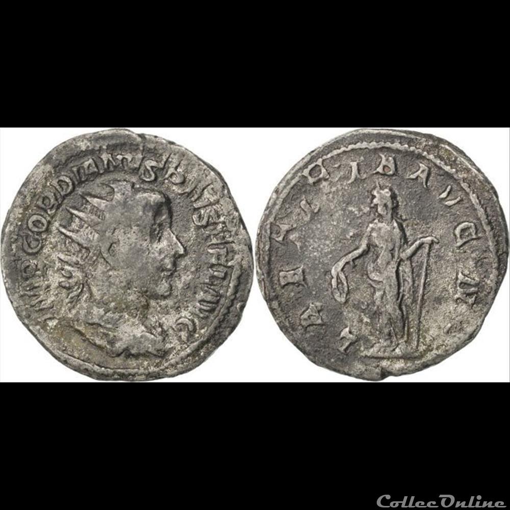 Gordien III - Antoninien - LAETITIA AVG monnaie antique romaine gordien iii antoninien laetitia avg