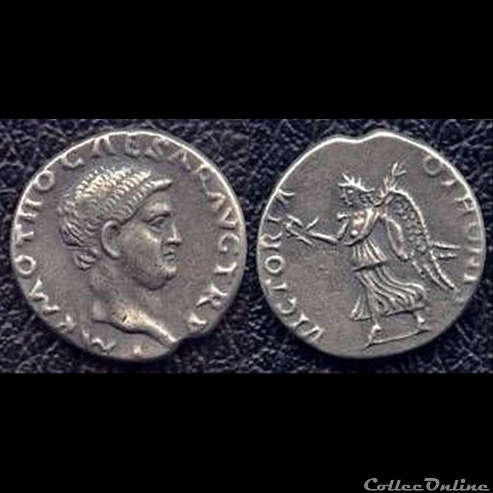 Othon - Denier monnaie antique romaine othon denier
