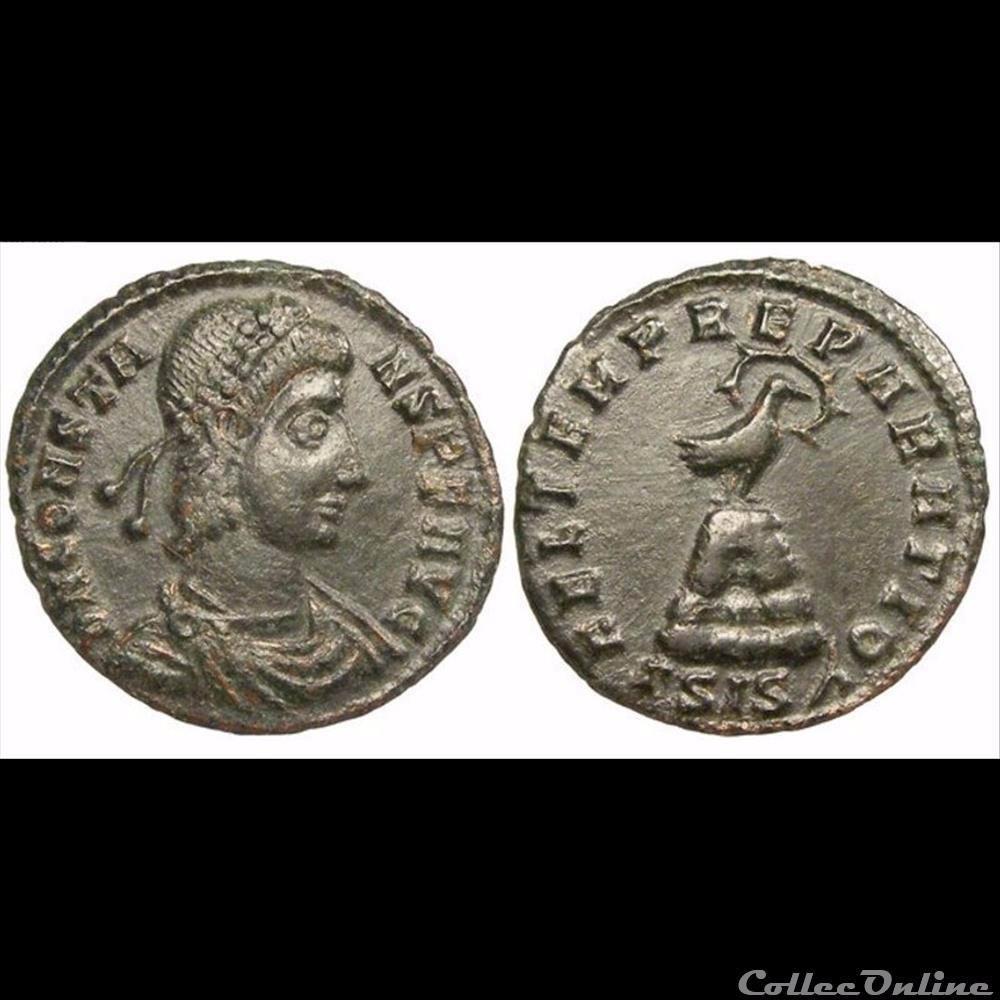 Constans - Ae3 monnaie antique romaine constans ae3