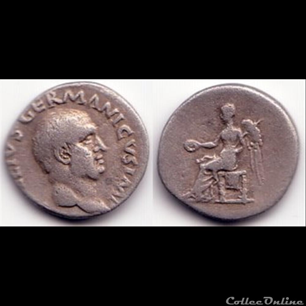 monnaie antique romaine vitellius denier