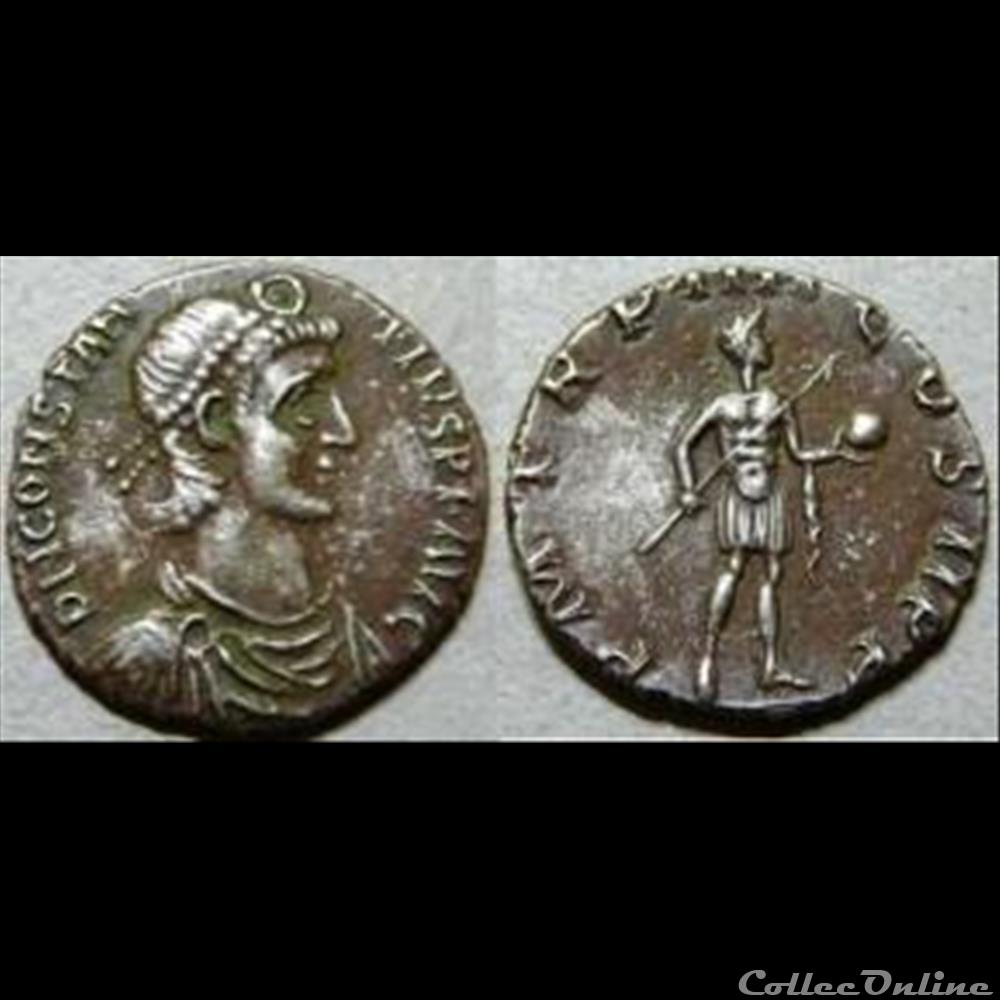 Constance II - Silique 3 monnaie antique romaine constance ii silique