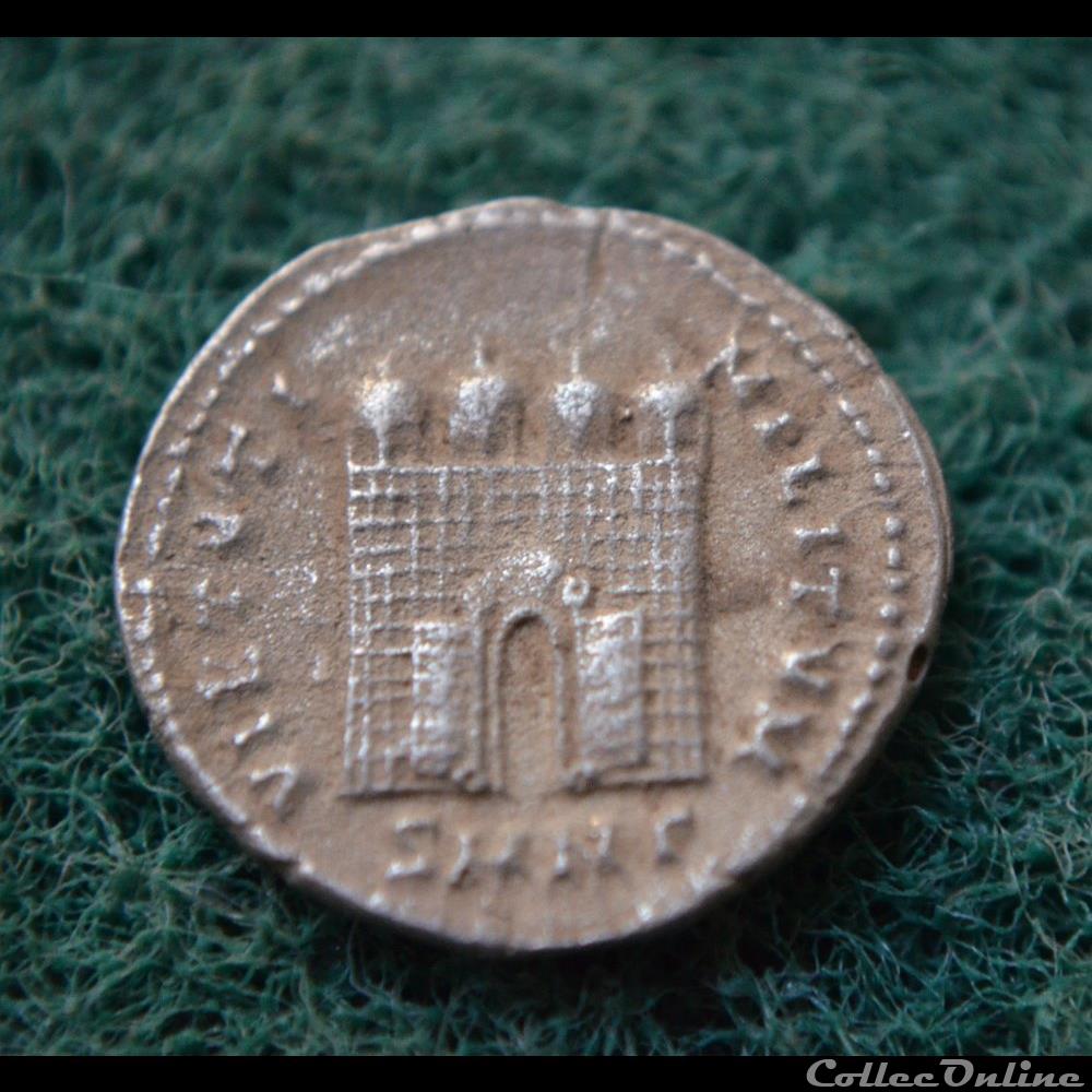 Galère Maximien - Argenteus - VIRTVTI MILITVM monnaie antique romaine galere maximien argenteus virtvti militvm