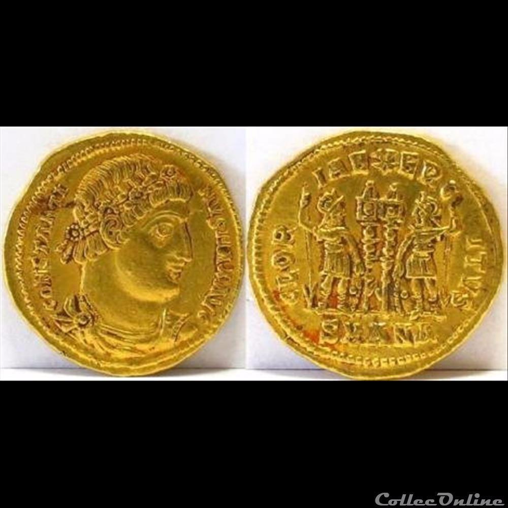 Constantin I - Solidus monnaie antique romaine constantin i solidus