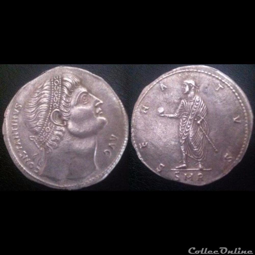 Constantin Ier - multiple argent monnaie antique romaine constantin ier multiple argent