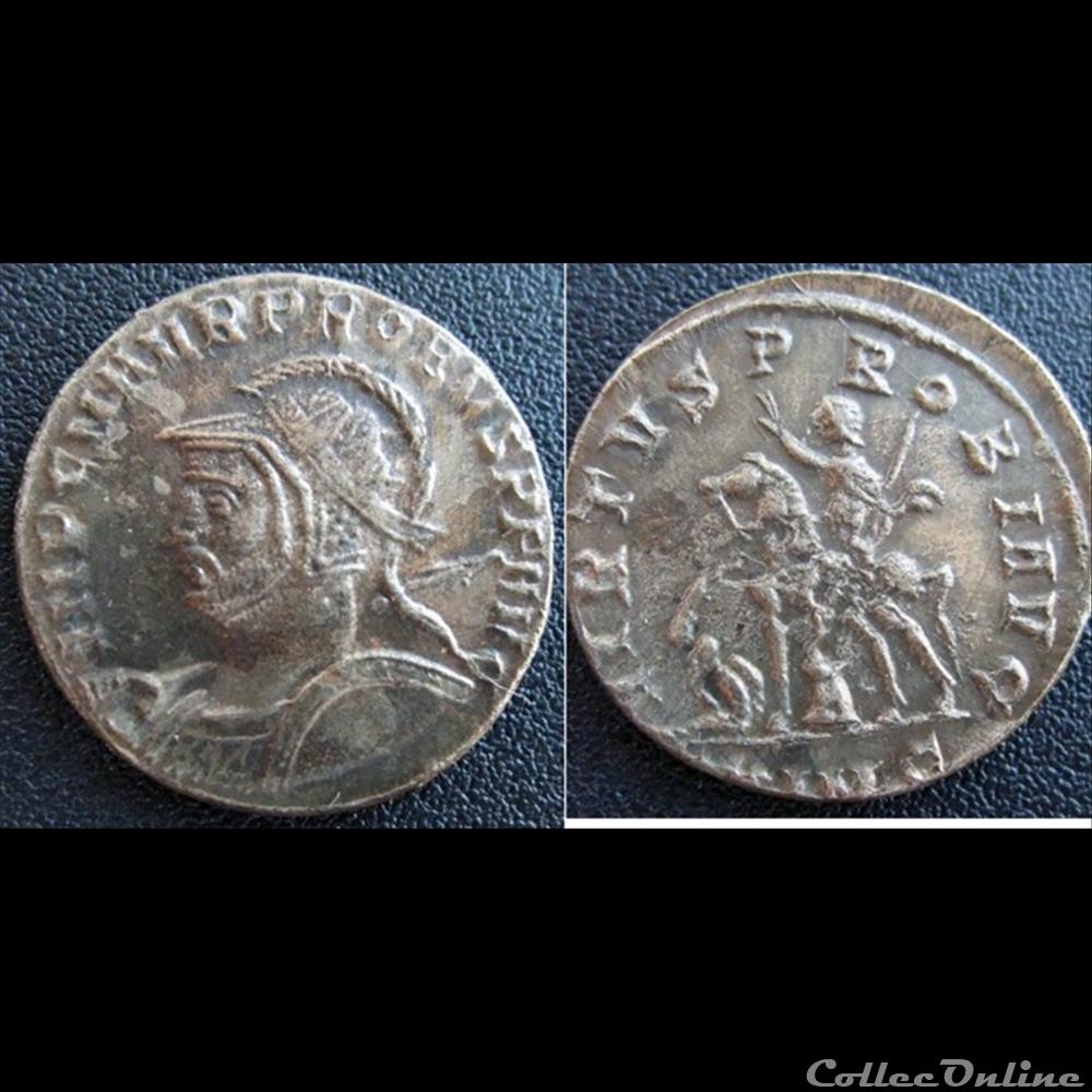 PROBUS - Aurelianus - VIRTVS PROBI AVG monnaie antique romaine probus aurelianus virtvs probi avg