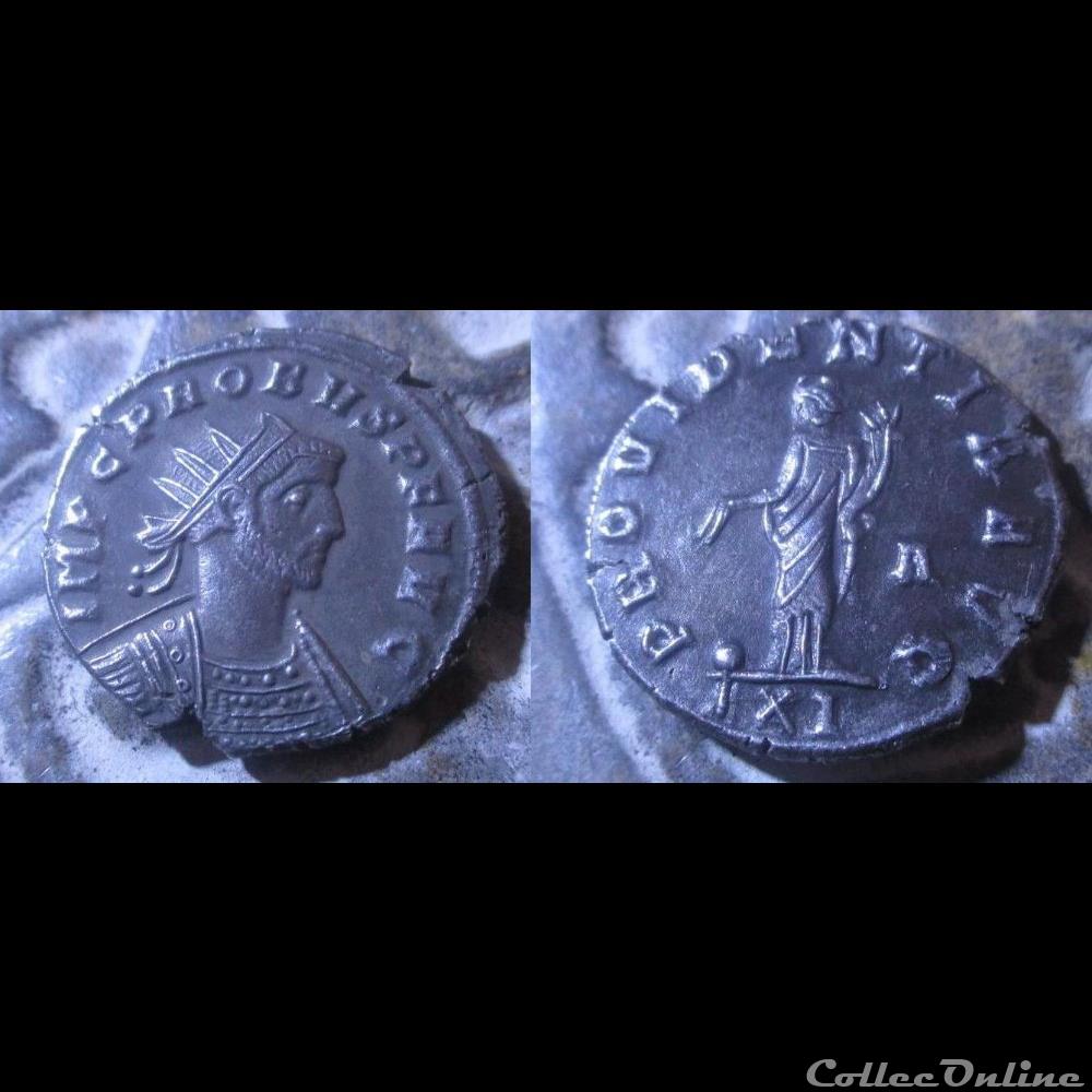 Probus - aurelianus - PROVIDENTIA AVG monnaie antique romaine probus aurelianus providentia avg