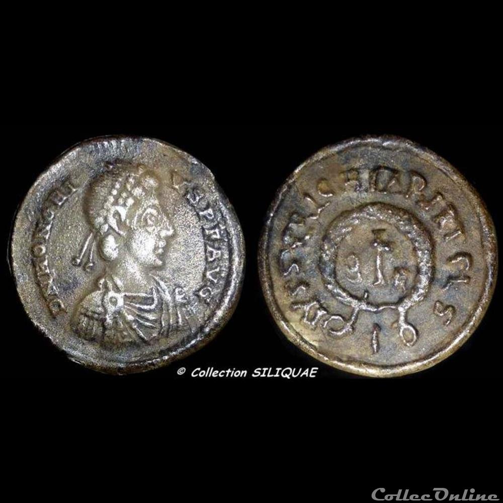 monnaie antique romaine honorius silique