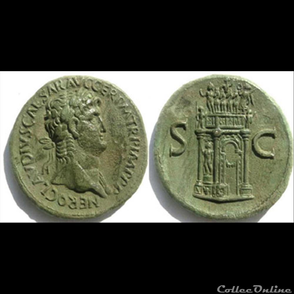 Neron - Sesterce monnaie antique romaine neron sesterce