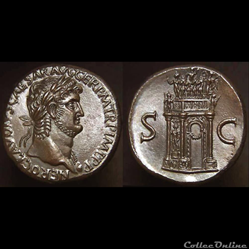 Neron - Sesterce monnaie antique romaine neron sesterce