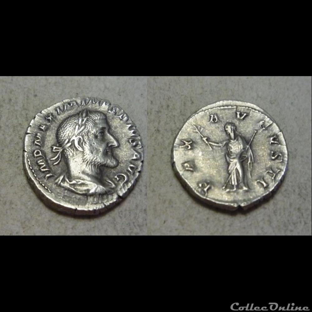 Maximin le Thrace - denier monnaie antique romaine maximin le thrace denier