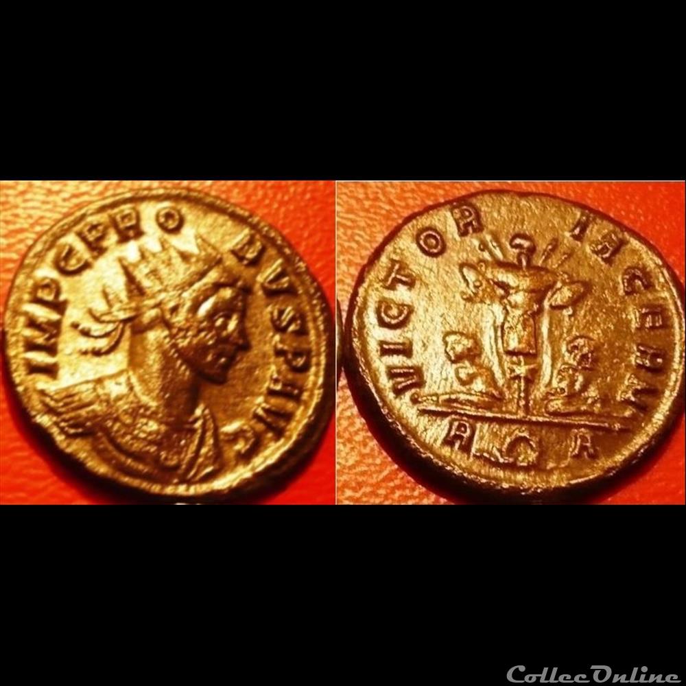 Probus - Aurelianus - VICTORIA GERM monnaie antique romaine probus aurelianus victoria germ