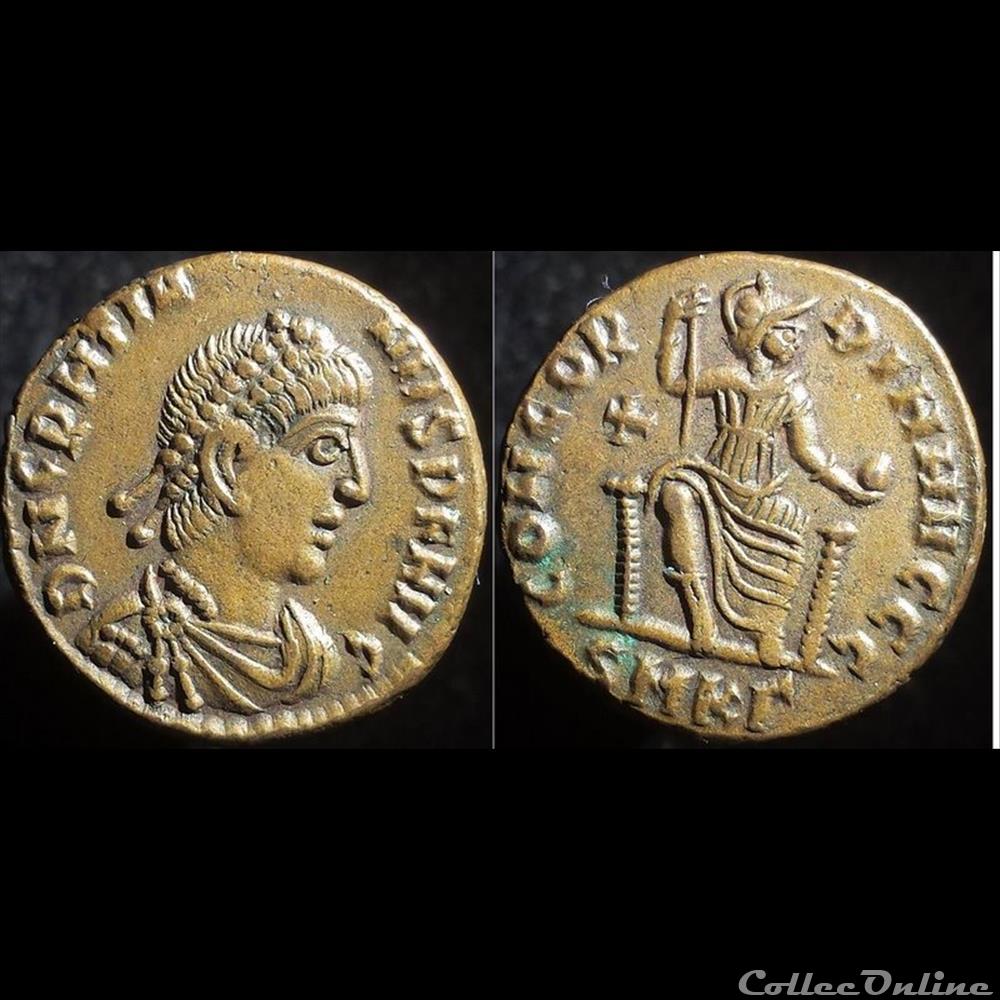 Gratien - Ae3 monnaie antique romaine gratien ae3